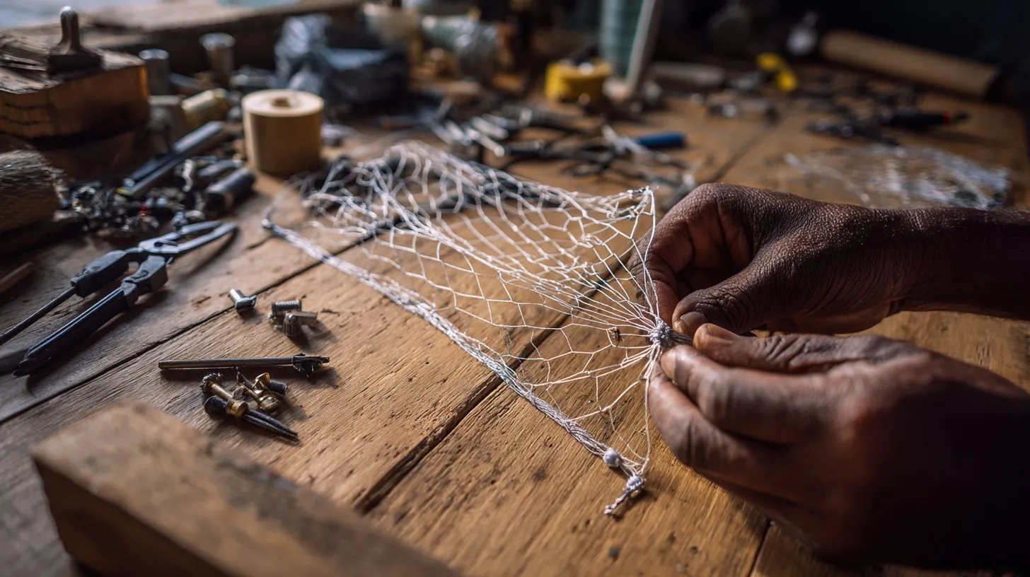 Сборка рамы москитной сетки с сетчатым полотном