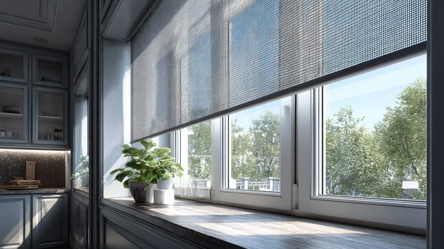 Различные типы москитных сеток для пластиковых окон