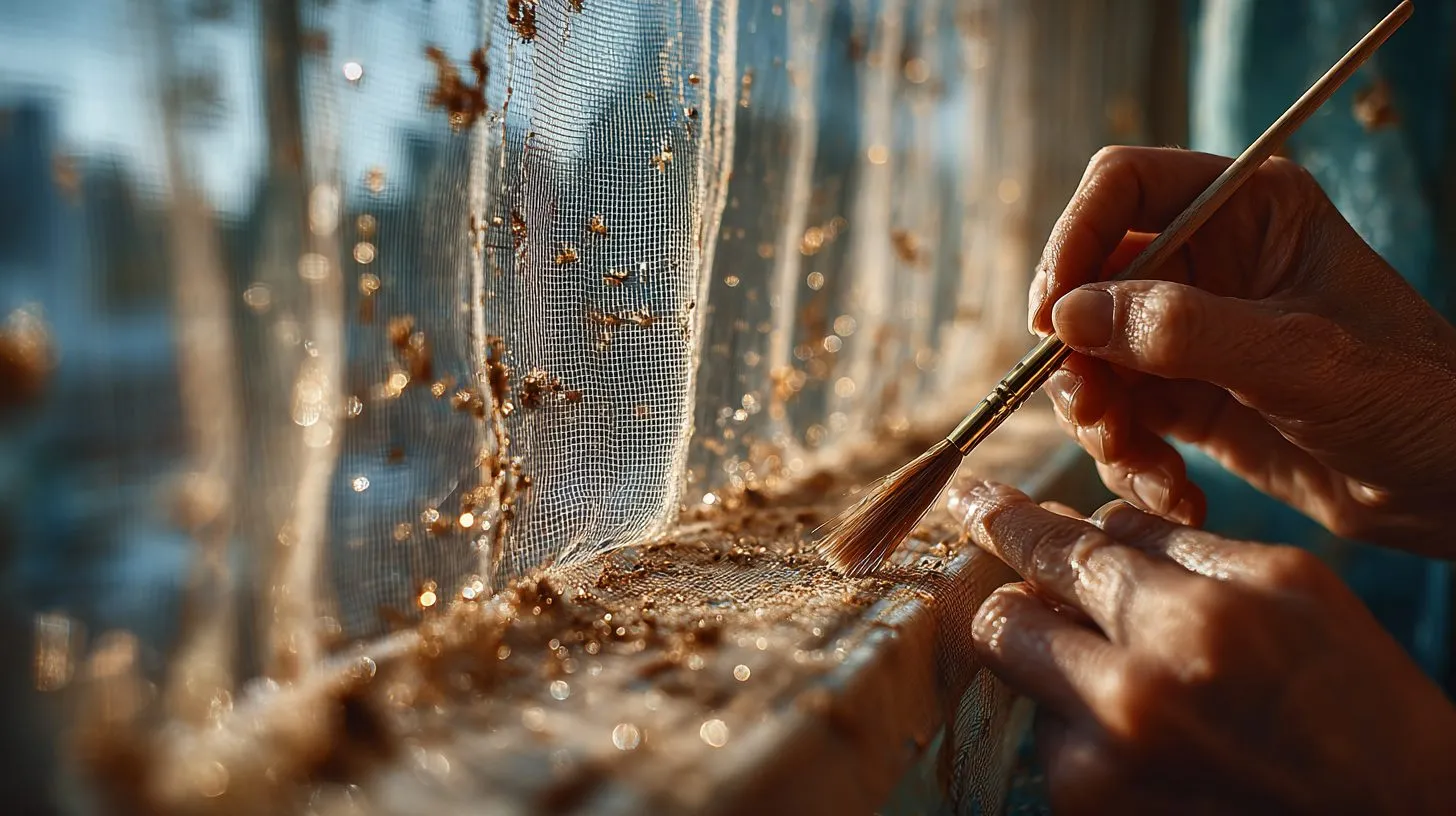 Уход за москитной сеткой: чистка и ремонт