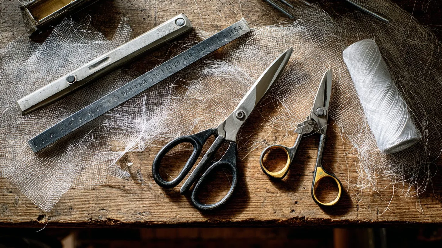 Инструменты для резки москитной сетки