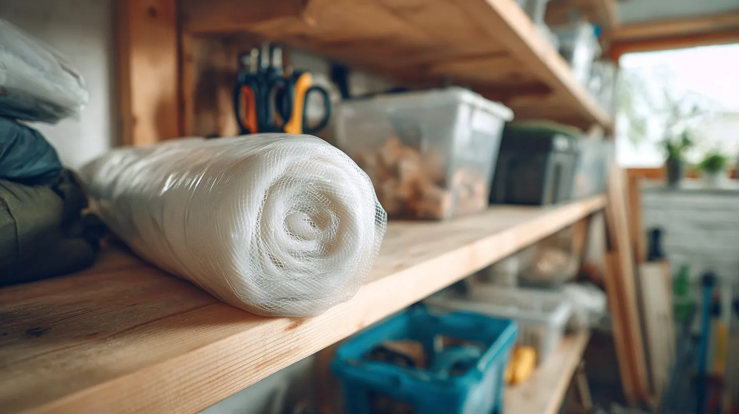 Правильное хранение москитной сетки после демонтажа