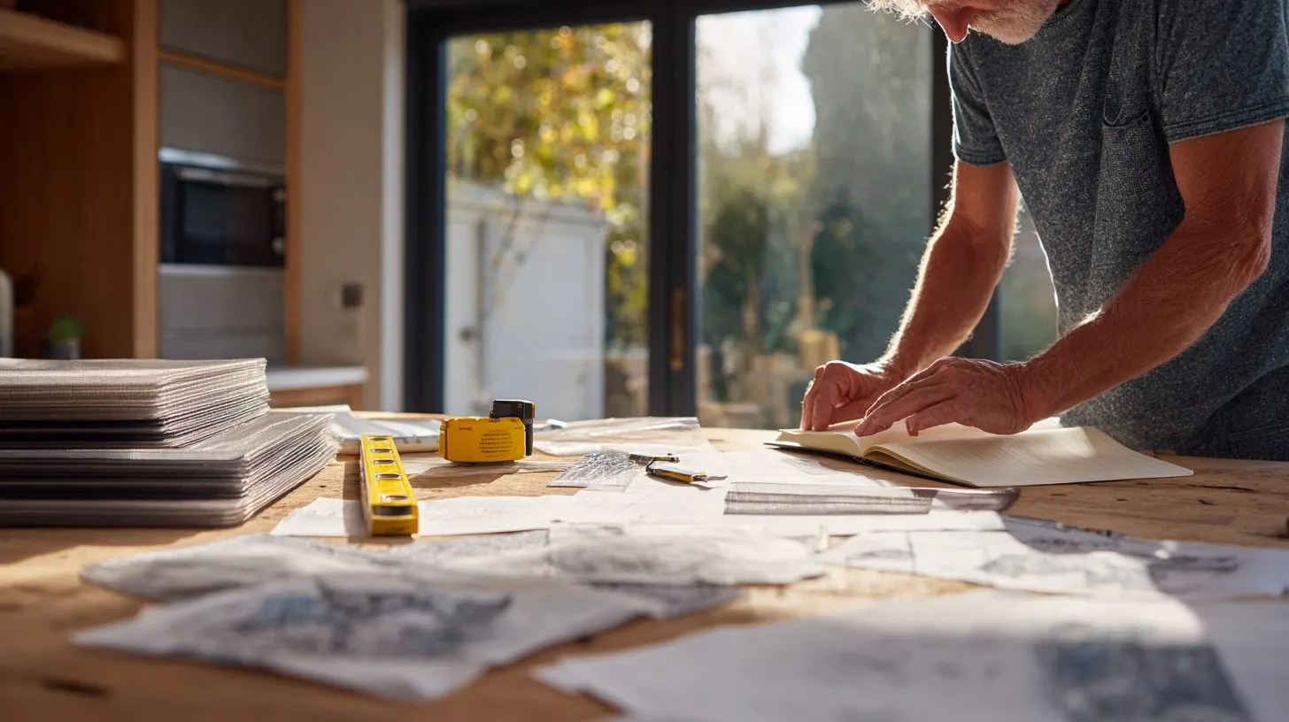 Процесс выбора и замера москитной сетки для окна