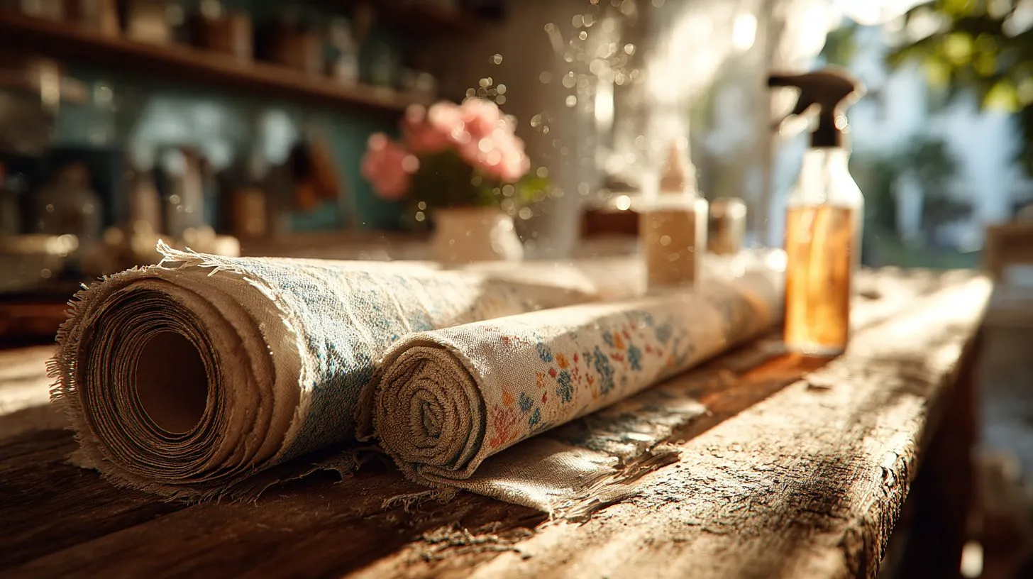 Рулонные шторы перед стиркой в домашних условиях