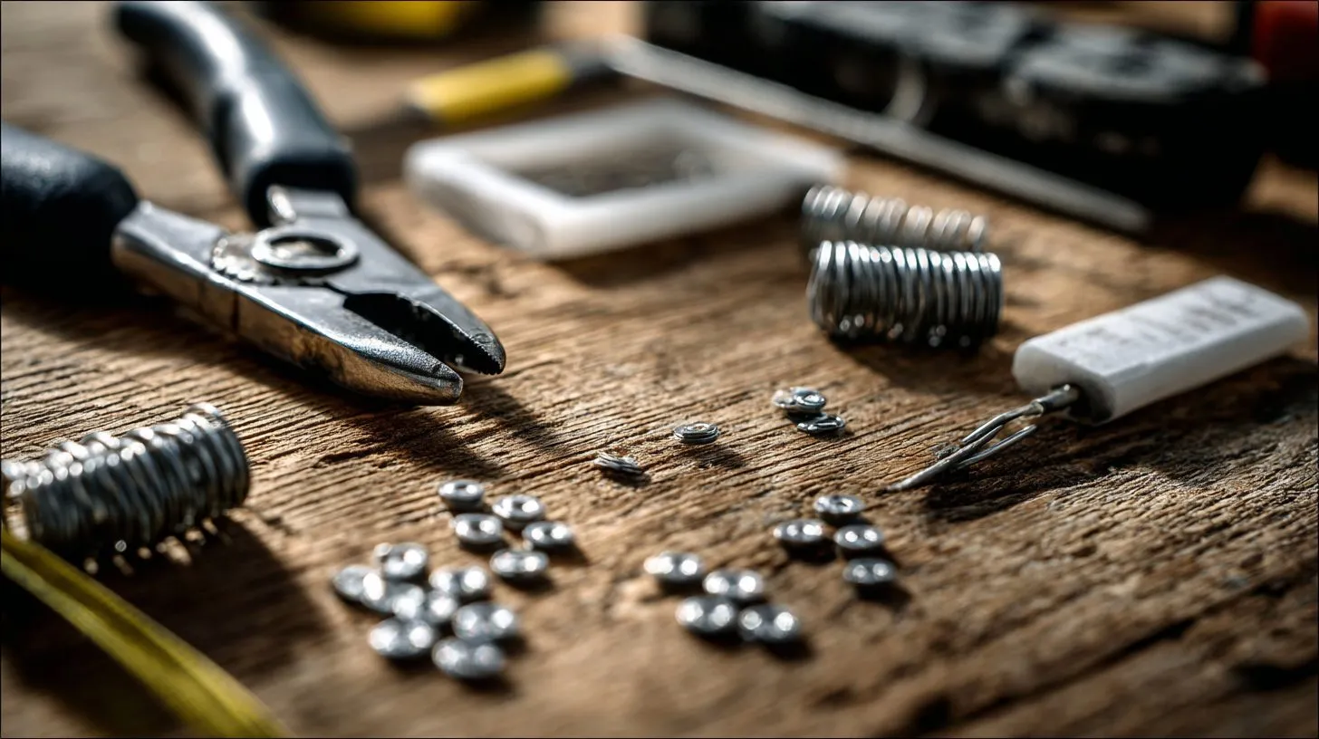 Инструменты для замены уголков москитной сетки