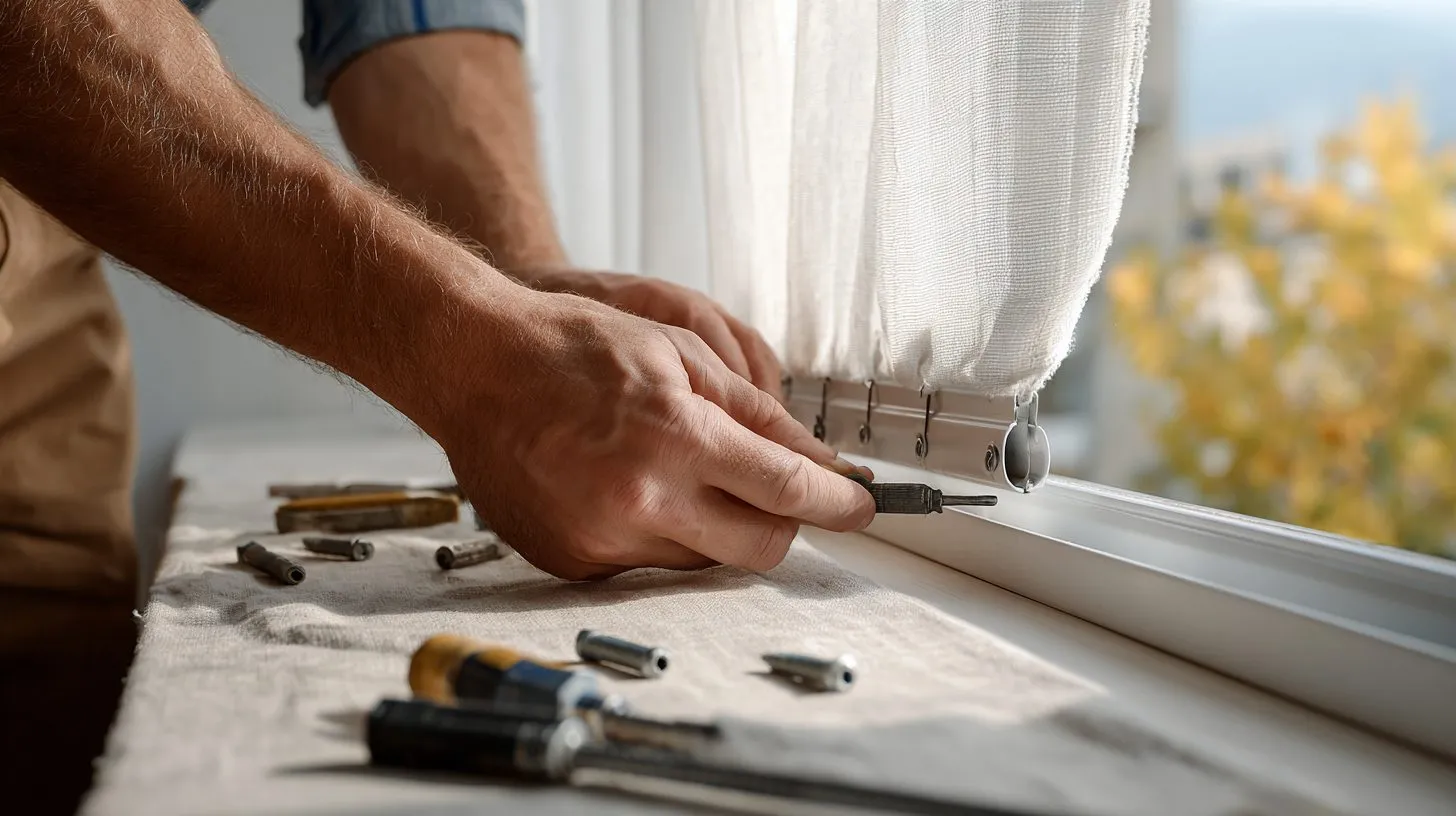 Фиксация кронштейнов для рулонных што data-yag-processed=