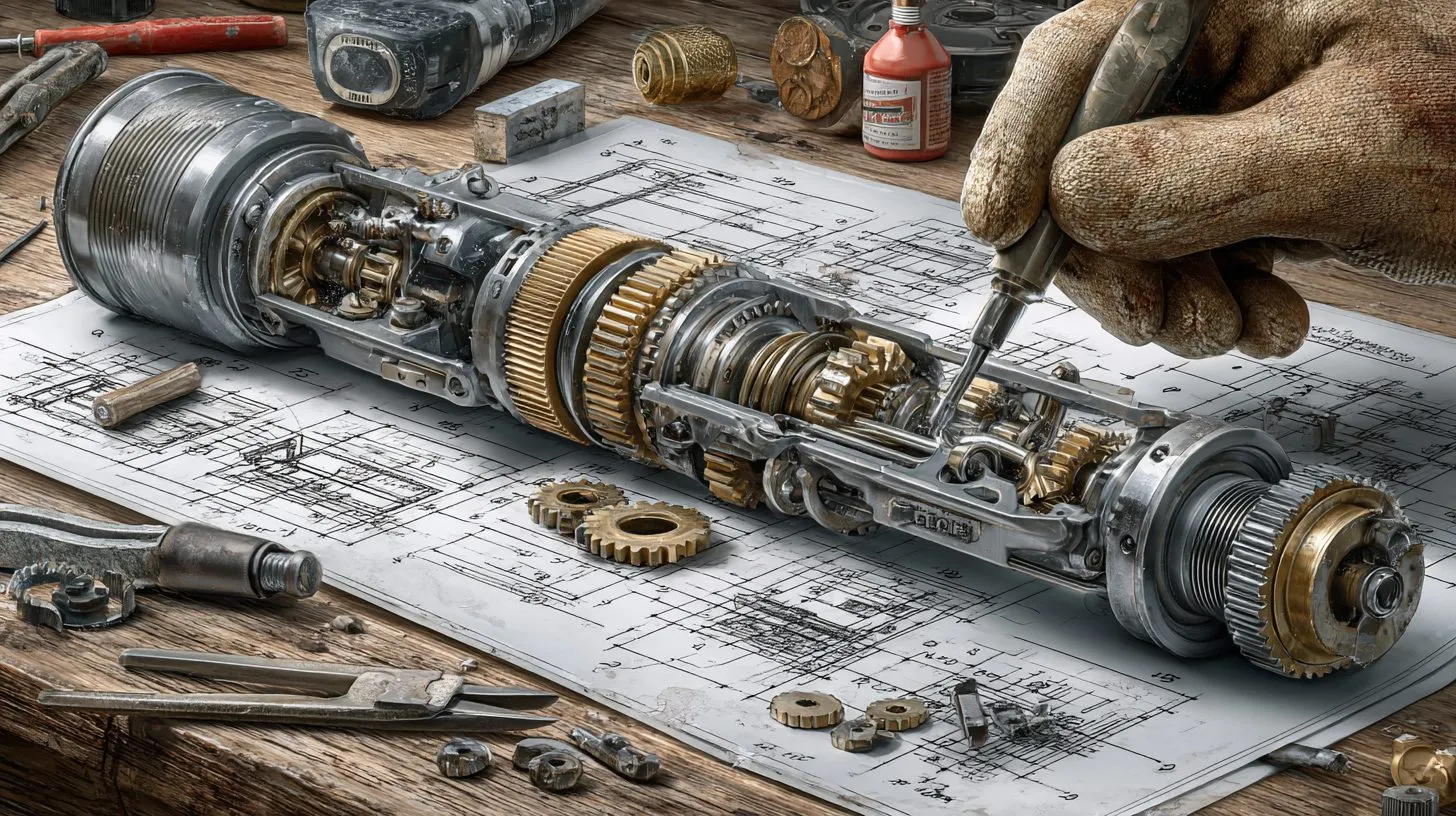 Пошаговый ремонт механизма подъема рулонных што data-yag-processed=