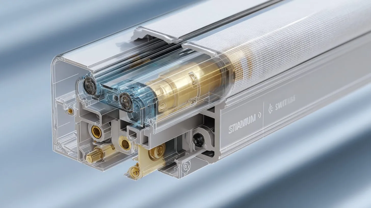 Схема фиксации кронштейнов на пластиковом окне с рулонными шторами