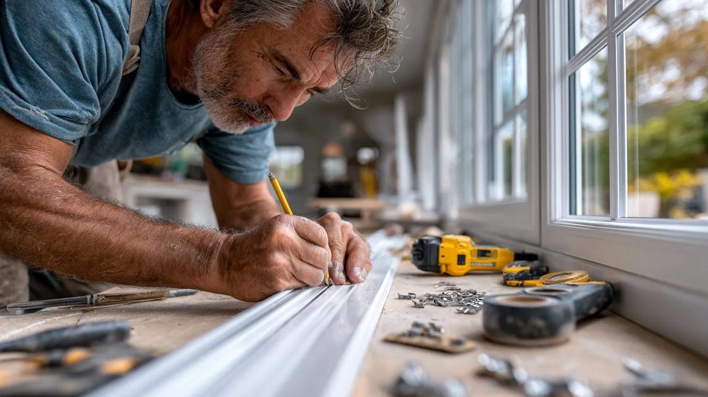 Подготовка пластикового окна к установке рулонных што data-yag-processed=