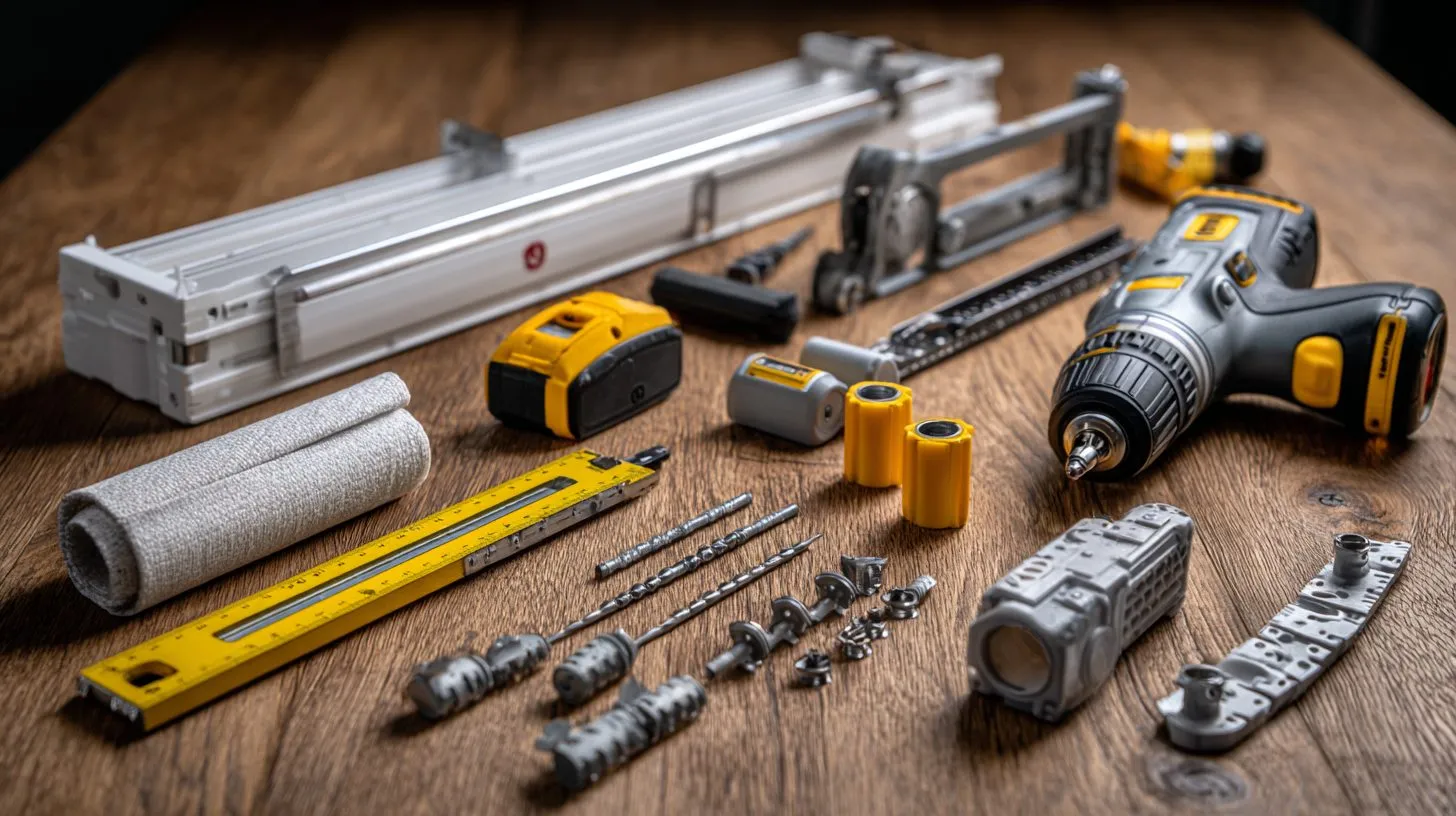 Инструменты для сборки рулонной шторы на окно