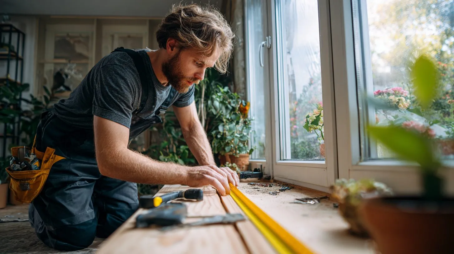 Измерение оконного проема для установки рулонных што style=