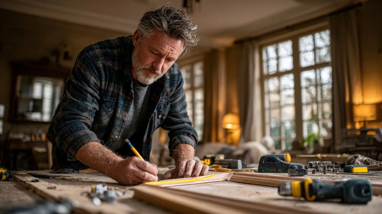 Подготовка оконной рамы к установке шторы